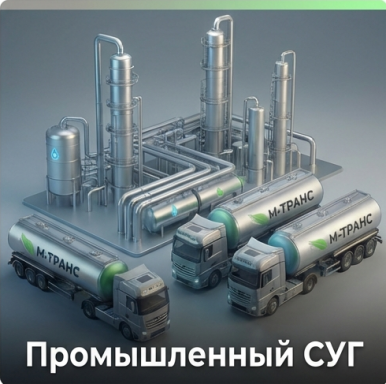 Автопарк специализированных автоцистерн М-Транс для сжиженных газов