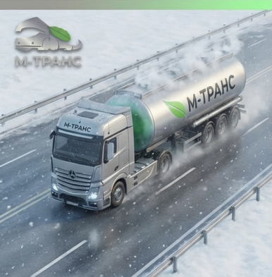 Криогенная автоцистерна М-Транс для перевозки криогенных жидкостей